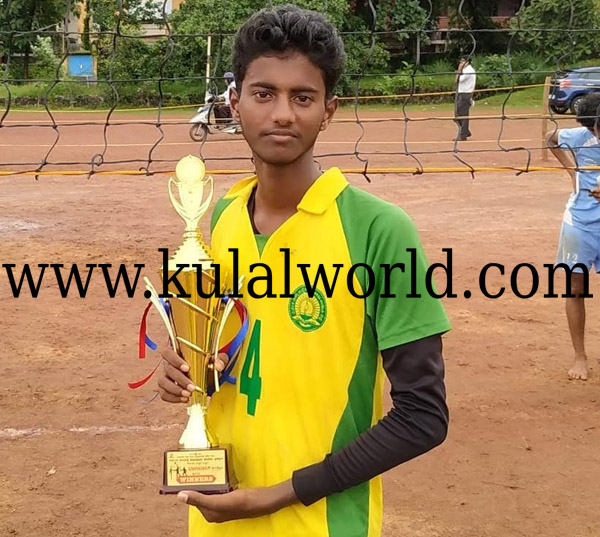 ವಾಲಿಬಾಲ್ ಪಂದ್ಯಾಟ : ಶಾನಾಡಿ ತಿರುಮಲ ಕುಲಾಲ್ ರಾಜ್ಯಮಟ್ಟಕ್ಕೆ ಆಯ್ಕೆ