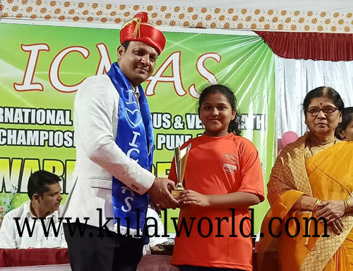 ಅಂತಾರಾಷ್ಟ್ರೀಯ ಅಬಾಕಸ್ ಸ್ಪರ್ಧೆ : ಚಿರಶ್ರೀ ಬಂಜನ್ ಗೆ ದ್ವಿತೀಯ ಸ್ಥಾನ